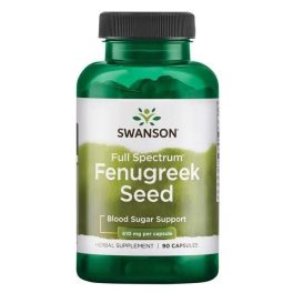 Swanson Fenugreek Seed (Görögszénamag) 610mg 90 kapszula
