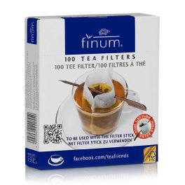 Finum Papír teafilter pálcikával 100db