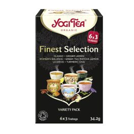   BIO Teaválogatás a legfinomabbakból 6x3db filter Yogi Finest Selection