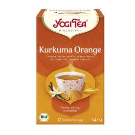 BIO Kurkuma narancs tea 17x2,0g Yogi Kurkuma Orange