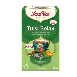BIO Pihentető Tulsi tea 17x2g Yogi Tulsi Relax