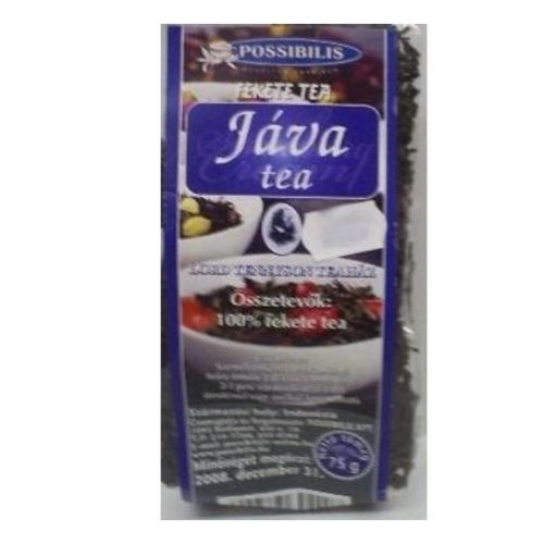 Possibilis fekete tea jáva 75 g