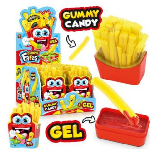 Johny Bee sültkrumpli mártogatós gumicukor, 45g