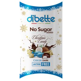   Dibette nas kókusz ízű krémmel töltött étcsokoládé szaloncukor 220 g