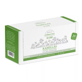   Györgytea Kamillás filteres 20x1,3g tea keverék, gyulladás csökkentésére No.380