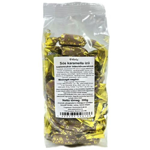 Paleolit Sós-karamellás szaloncukor 300g krémmel töltve