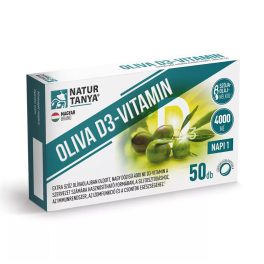   Natur Tanya® OLIVA D3-vitamin 50db lágyzselatin kapszula 4000 NE Quali®-D
