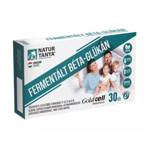 Natur Tanya® Fermentált  BÉTA-GLÜKÁN 30 db kapszula