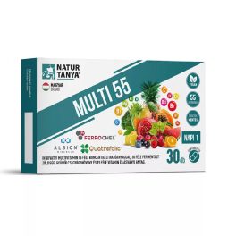   Natur Tanya® MULTI 55 fermentált multivitamin 30db filmtabletta