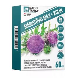Natur Tanya® Máriatövis max + Kolin 60db kapszula