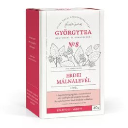 Györgytea Erdei málnalevél 40g No.8 szárított, vágott