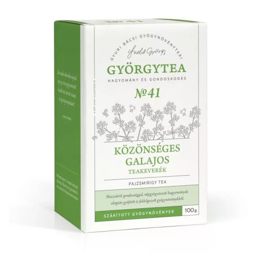 Györgytea Kisvirágú füzikés 50g teakeverék Férfiak teája No.39