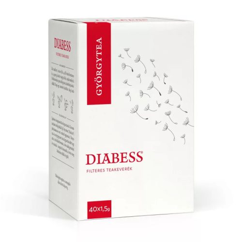 Györgytea Diabess filteres teakeverék 40 x1,5g Cukorbetegeknek