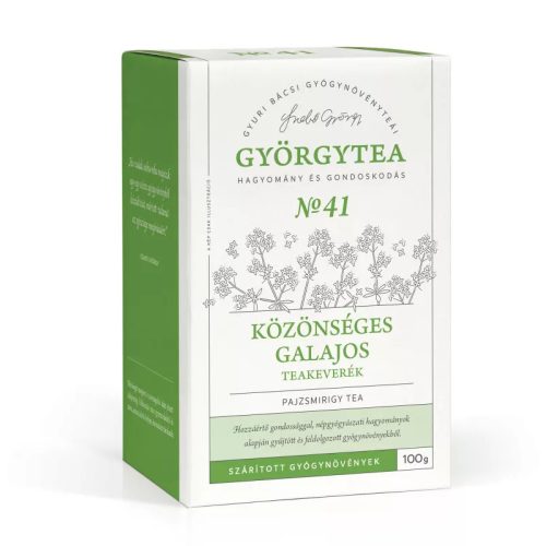 Györgytea Közönséges galajos 100g teakeverék Pajzsmirigy tea No.41