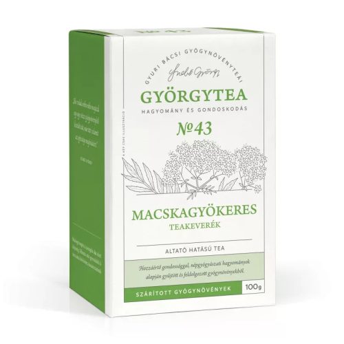 Györgytea Macskagyökeres teakeverék 100g Altató hatású tea No.43