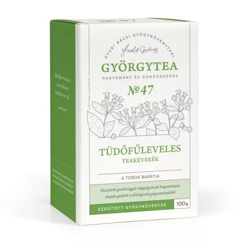 Györgytea Tüdőfűleveles teakeverék 100g A torok barátja No.47