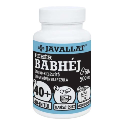 JAVALLAT Fehér Babhéj kapszula 60 db