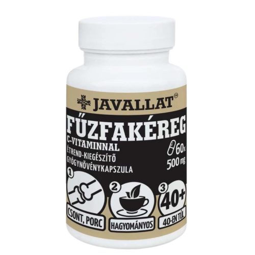 JAVALLAT Fűzfakéreg C-vitaminnal kapszula 60 db