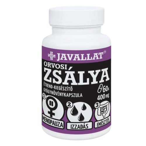 JAVALLAT Orvosi Zsálya kapszula 60 db 