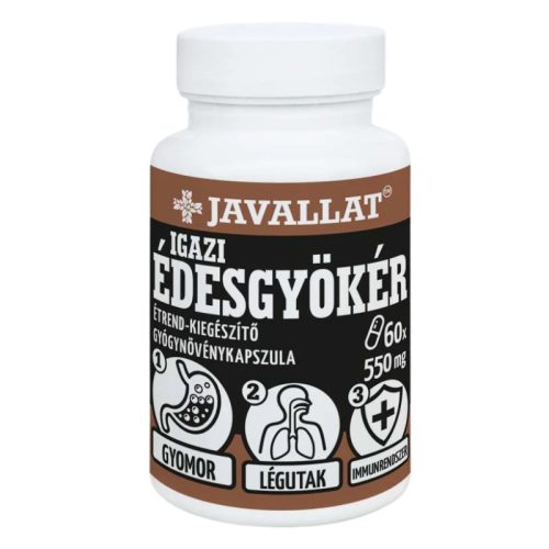 JAVALLAT Igazi Édesgyökér kapszula 60 db