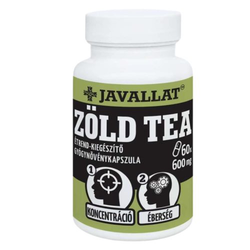 JAVALLAT Zöld Tea kapszula 60 db 