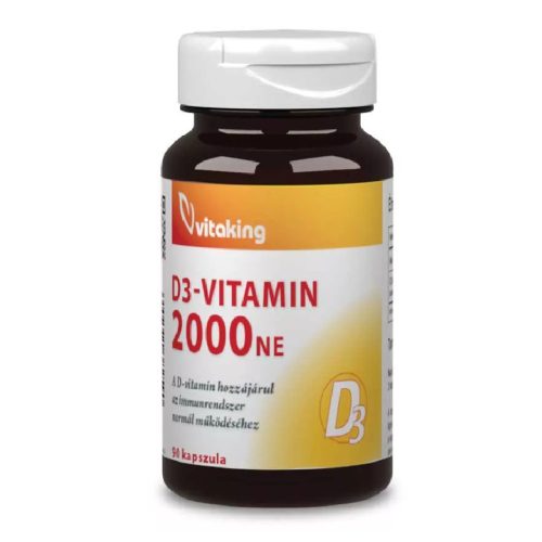 Vitaking D3-vitamin 2000NE (90) kapszula