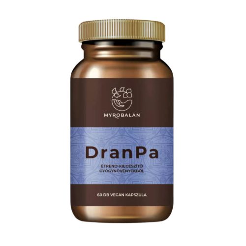 Myrobalan DRANPA agyserkentő és memóriajavító gyógynövényes 60 kapszula