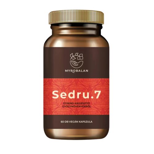 Myrobalan SEDRU.7 emésztést serkentő gyógynövényes kapszula (60)