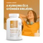 USA medical Kurkuma és gyömbér kapszula BioPerine®-nel 60 db
