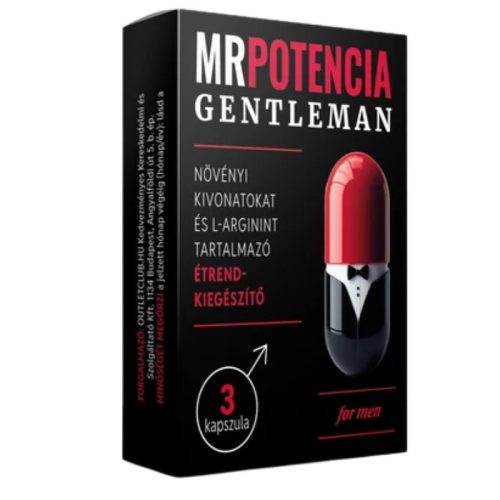 Mr.Potencia gentleman alkalmi potencianövelő - 3db