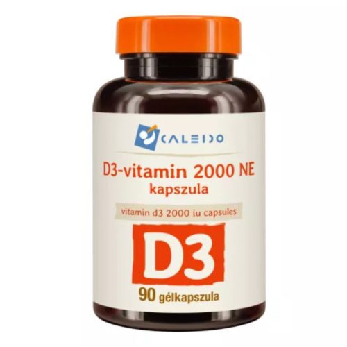 Caleido D3-vitamin 2000 NE gélkapszula 90db