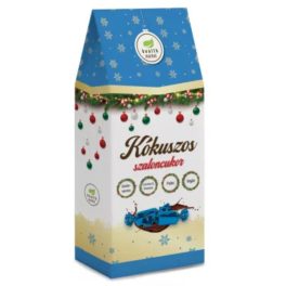   Health Market Kókuszos szaloncukor 250g kókusztejes csokoládéval mártva