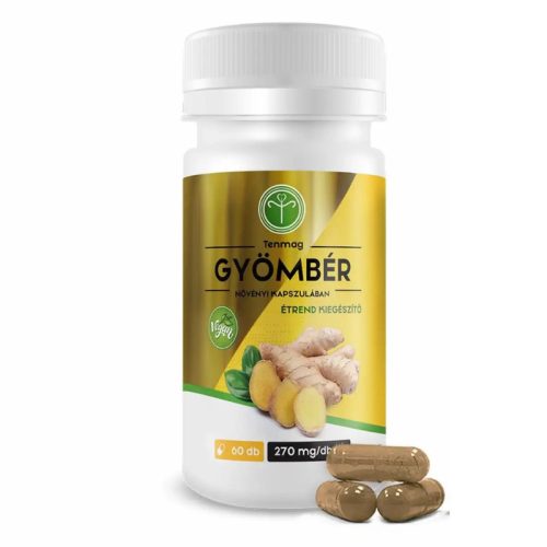 Tenmag Gyömbér étrend kiegészítő 60db kapszula