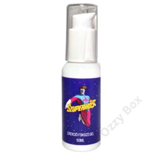 SZUPERHŐS EREKCIÓ FOKOZÓ GÉL - 50 ML