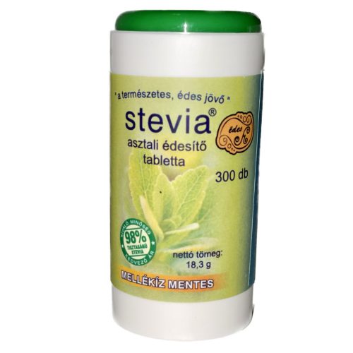 Stevia tabletta mellékíz mentes 300 db