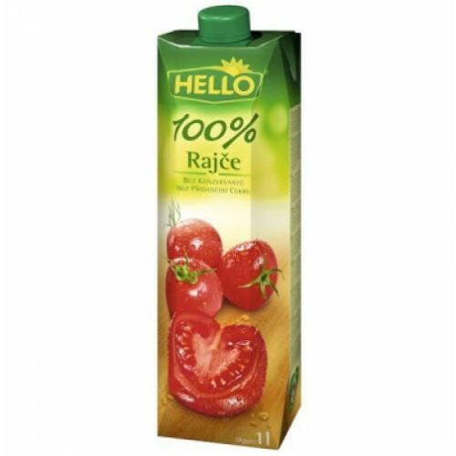 Hello paradicsomlé 100% 1000 ml