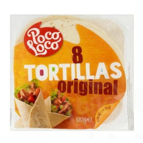 Poco Loco lágy tortilla original 320 g