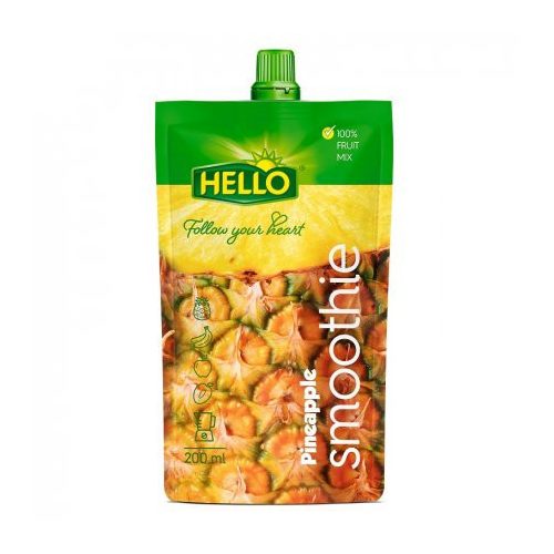 Hello smoothie ananász gyümölcsturmix 200 ml