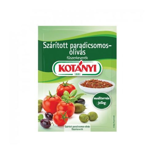 Kotányi szárított paradicsomos-olívás fűszerkeverék 25 g