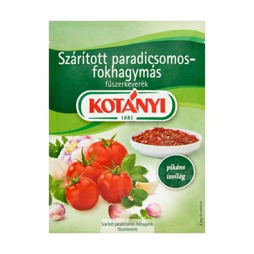 Kotányi szárított paradicsomos-fokhagymás fűszerkeverék 25 g