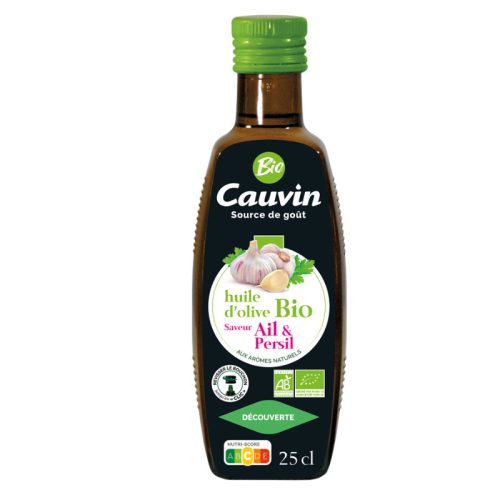 Cauvin bio fokhagymás-petrezselymes olívaolaj 250 ml