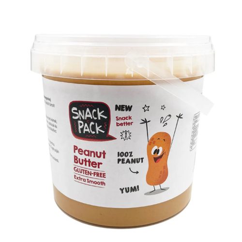 Snack Pack 100% földimogyoróvaj smooth 1000 g