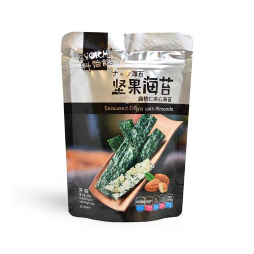 Yamata Brand algalap snack mandula, szezám 35 g 