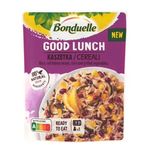 Bonduelle good lunch rizs és vörösbab 250 g