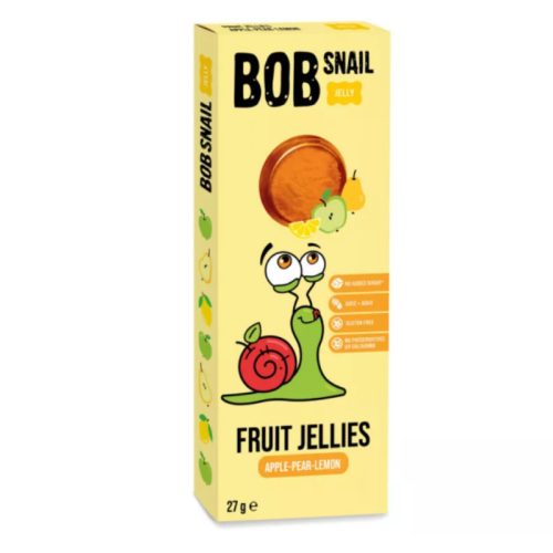 Bob Snail gyümölcszselé alma-körte-citrom 27 g