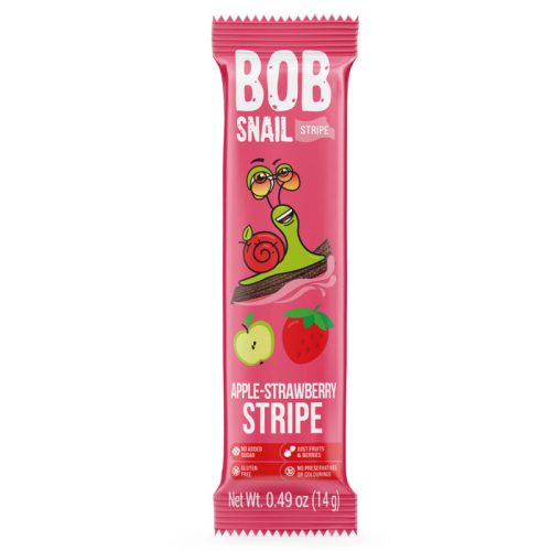 Bob Snail gyümölcstekercs alma-málna 14 g