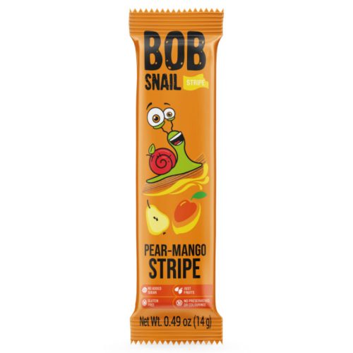 Bob Snail gyümölcstekercs körte-mangó 14 g