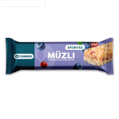 Cornexi müzli szelet áfonyás, joghurtos bevonótalppal 25 g